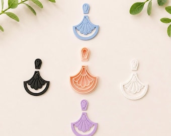 cutter for polymer clay, scallop clay cutter, polymer clay cutter
