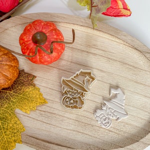 Cat in Pumpkin Clay Cutter, Halloween Clay Cutter, Fall Clay Cutter