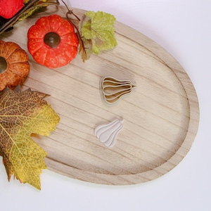 Pumpkin polymer clay cutter, autumn cutter, pumpkin polymer clay cutter