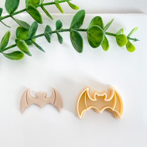 Bat Clay Cutter, Bat Polymer Clay Cutter, Halloween Clay Cutter, Fall Clay Cutter