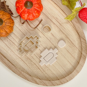 Polymer clay earring cutter, window shape cutter, polymer clay cutter
