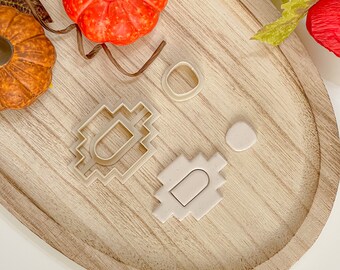 Polymer clay earring cutter, window shape cutter, polymer clay cutter