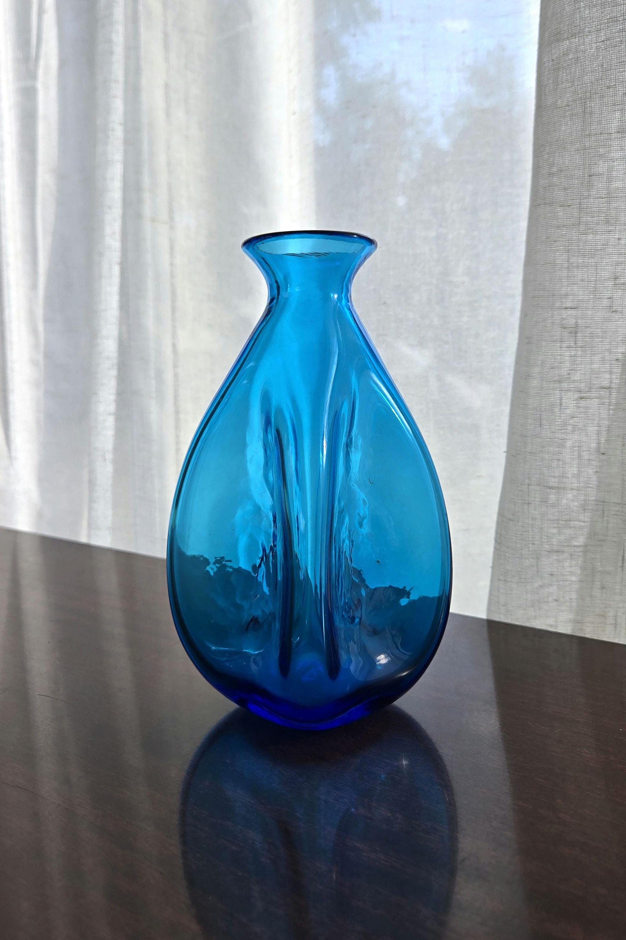 Blenko Glass Vases - Etsy