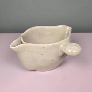Vintage Robert Weiss Healdsburg CA Gravy Separator #1019 Studio Pottery Cream Sauce Separator Mid Century California Pottery