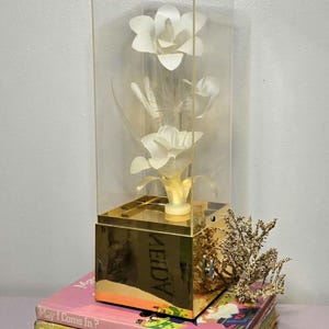80s Flower Music Box Light - Etsy 80s Flower Music Box Light - Etsy