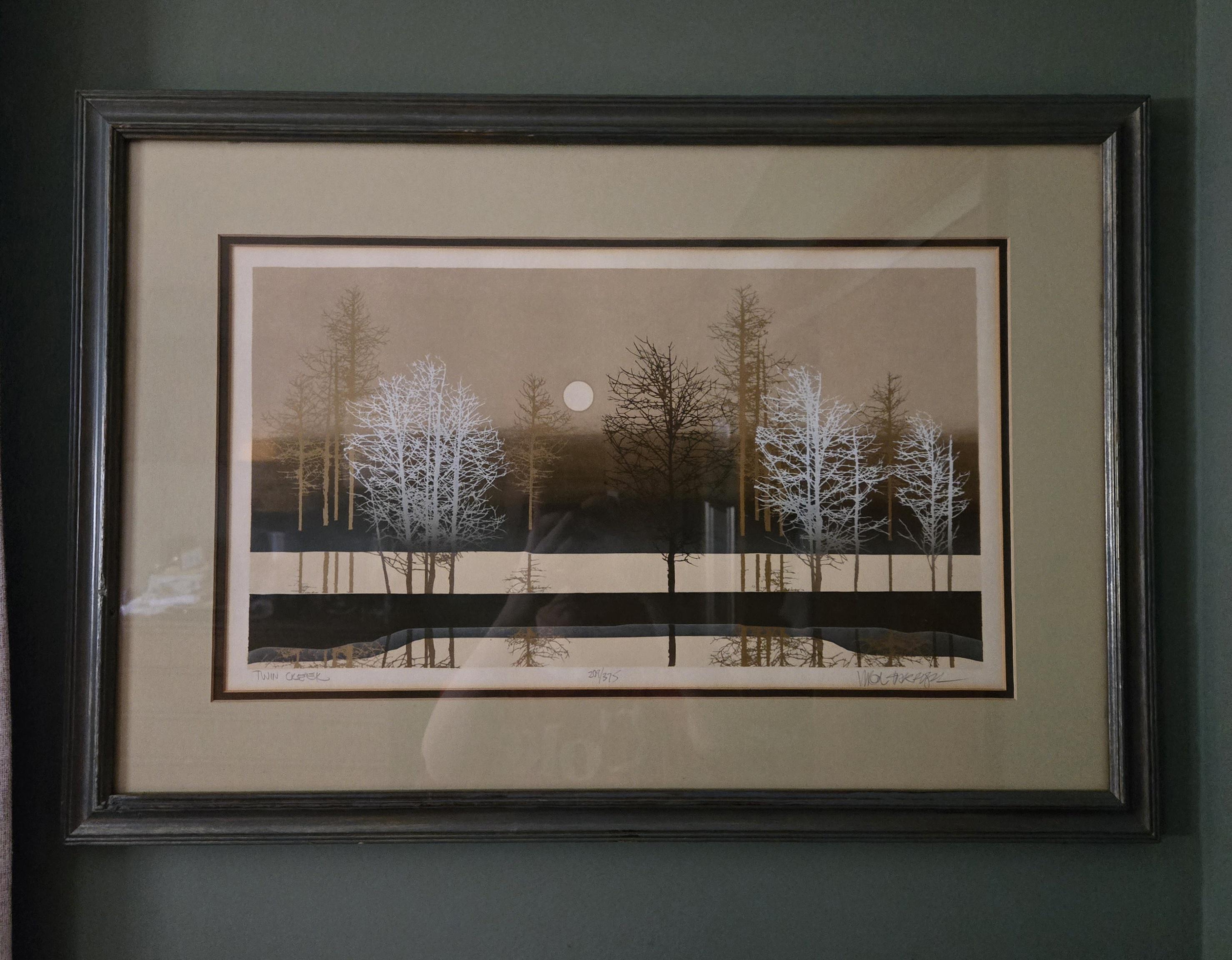 Virgil Thrasher Twin Creek Signed Limited Edition Serigraph 209