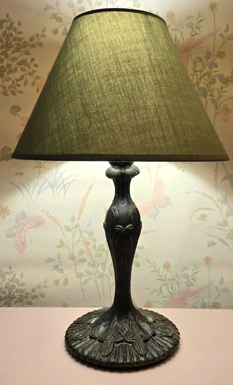 Vintage Tiffany Style Lamp Base, Harper, and Final With Cottagecore ...