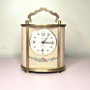 Swiza Wind up Clock - Etsy