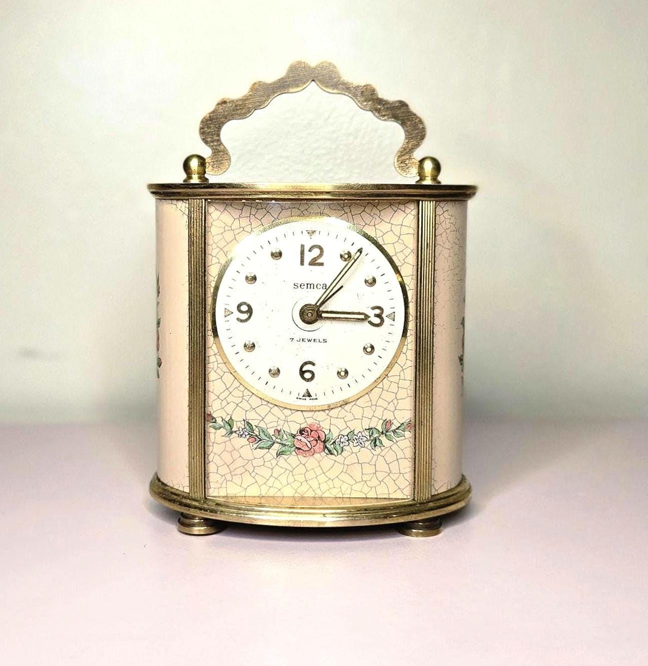 Swiza 7 Jewels Clock - Etsy