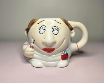 Vintage 1969 the Pillsbury Co Funny Face Drink Mix Promo Cup Lefty