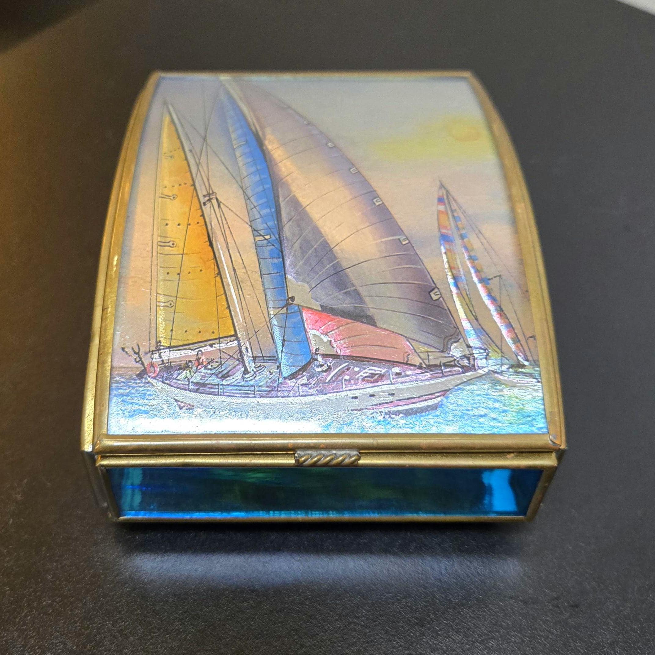 Reuge Glass Music Box - Etsy