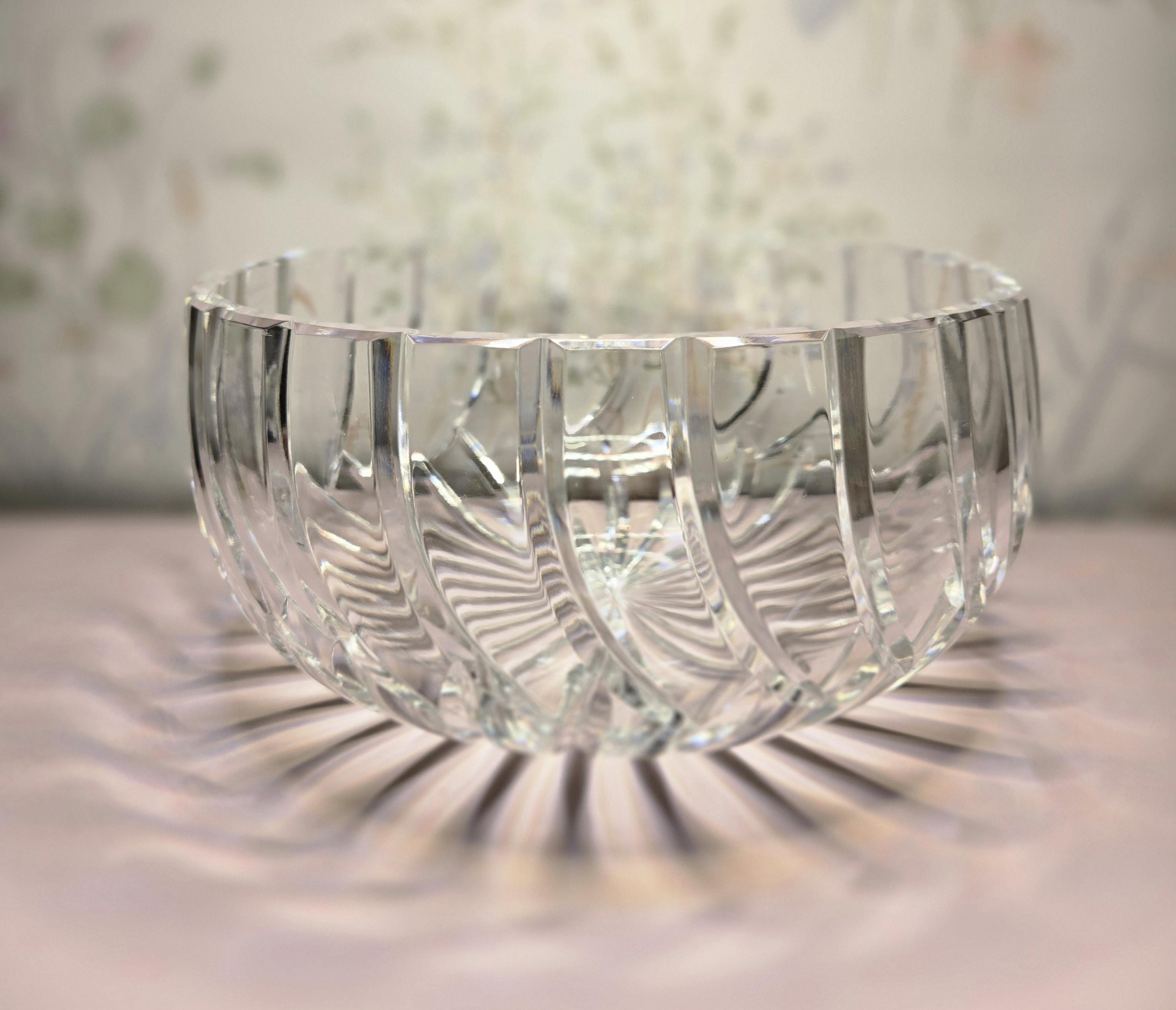 Marquis Crystal Bowl - Etsy