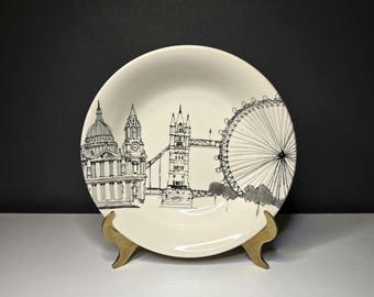 Royal Stafford City Scenes - London/Ferris Wheel 7" Wide Cereal Bowls - Individually Soldd