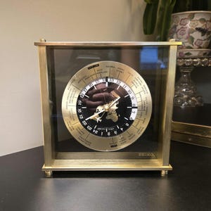 Seiko World Time Clock - Etsy