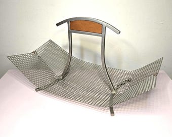 古い金属製のバスケット - Etsy 日本