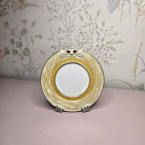 Mini Cat Picture Frame Cat Mini Picture Frame – 2.5” X 2.5” Cute Kitty Paw Photo Frame, Yellow ...