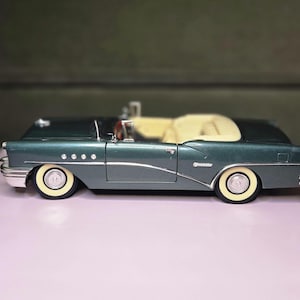 Vintage Buick S60 Century Convertible 1955 Belfast Green Miniature Collectible Car
