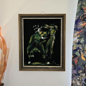 60s Velvet Painting - Etsy