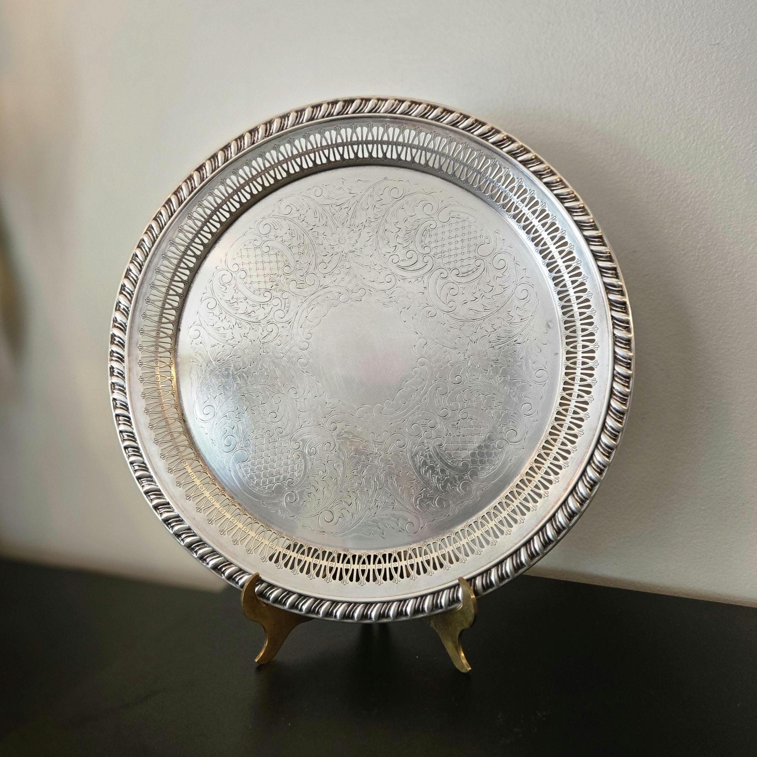 Leonard Silver Tray - Etsy