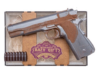 Chocolate Gun – Retirement Gift, Birthday Gift for Men, Gifts for Husband, Gift for Boyfriend, Father's Day Gifts