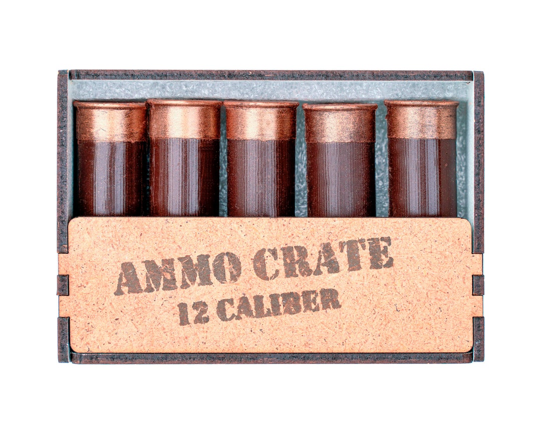 Chocolate Bullets Gift Set, Hunter Gifts, Bullet Shaped Dark Chocolate