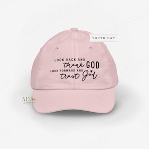 クリスチャンユースハット：刺繍入り聖書の一節信仰キャップ