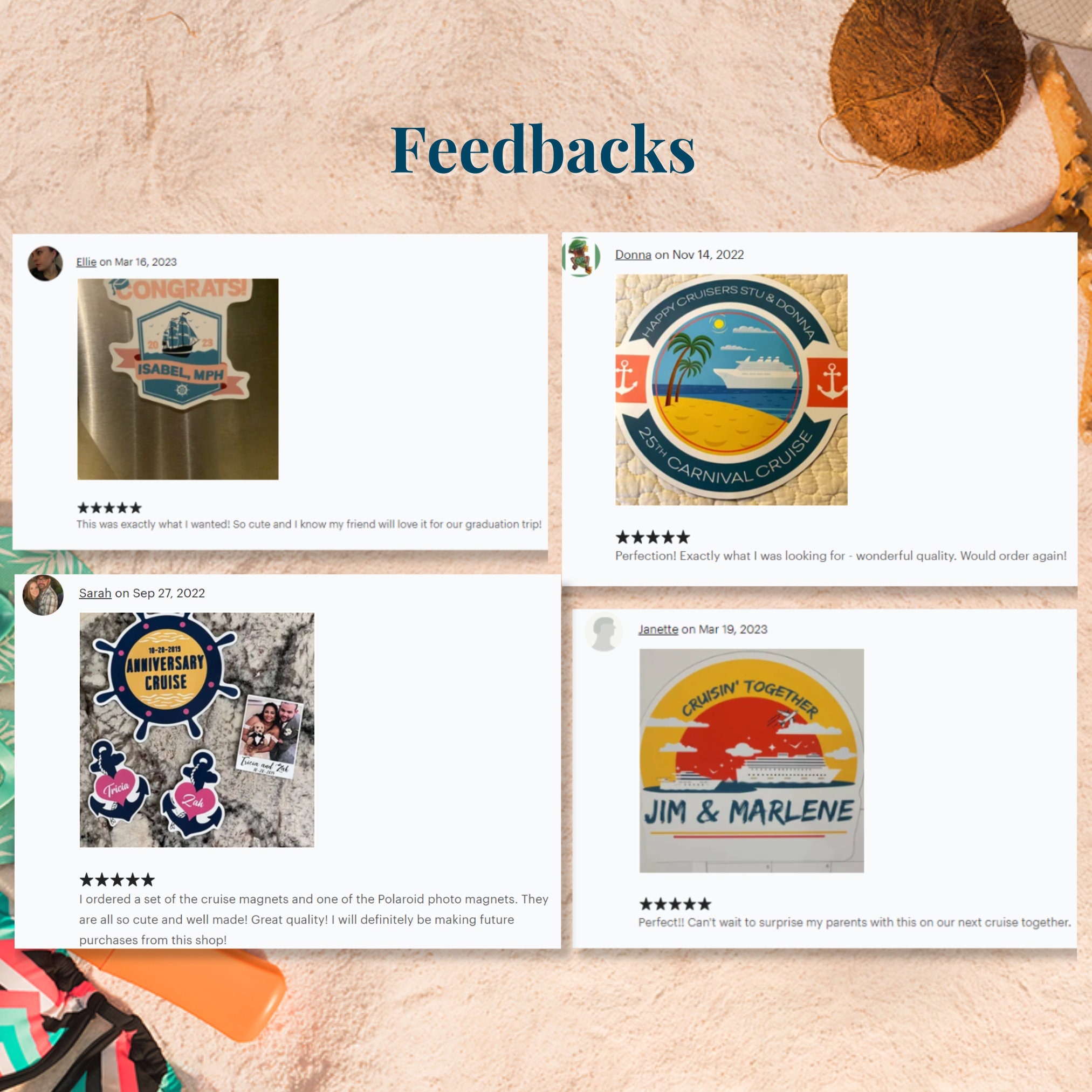 Personalized Cruise Door Customized Cruise Décor Cruise