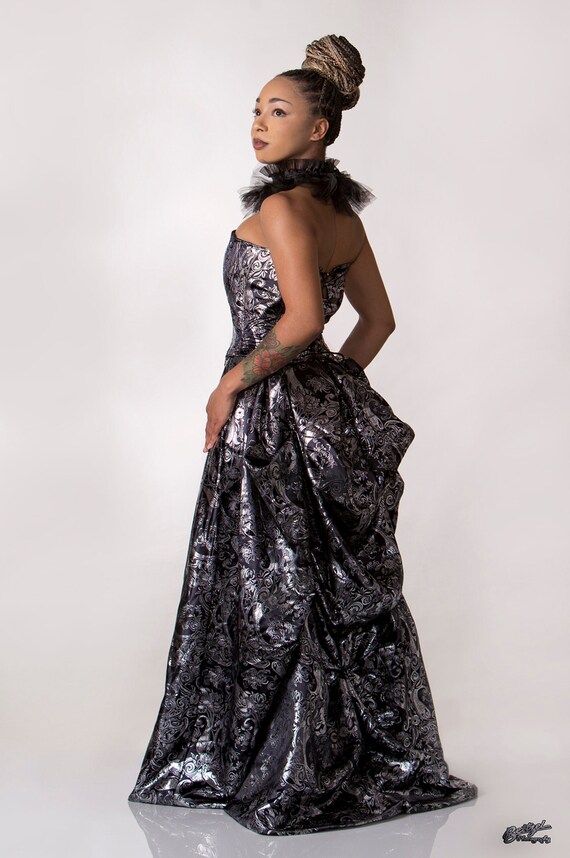 Corset skirt silver hotsell