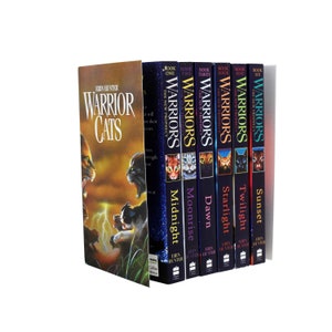 Warrior Cats Series 2 The New Prophecy by Erin Hunter 6 Books Set Midnight,  Moon