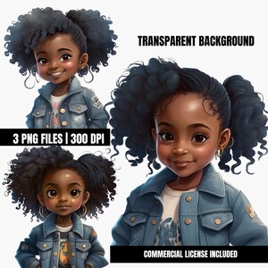 Black Girl png, Black Girl Clip art, Digital Download Bundle, African American Art, black girl SVG