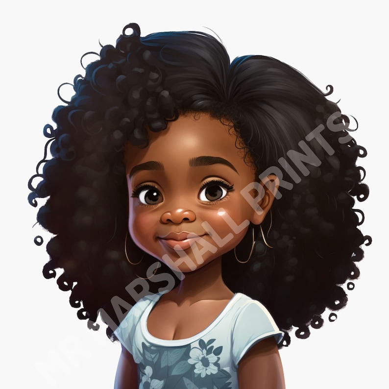 Black Girl Png Black Girl Clip Art Digital Download Bundle - Etsy