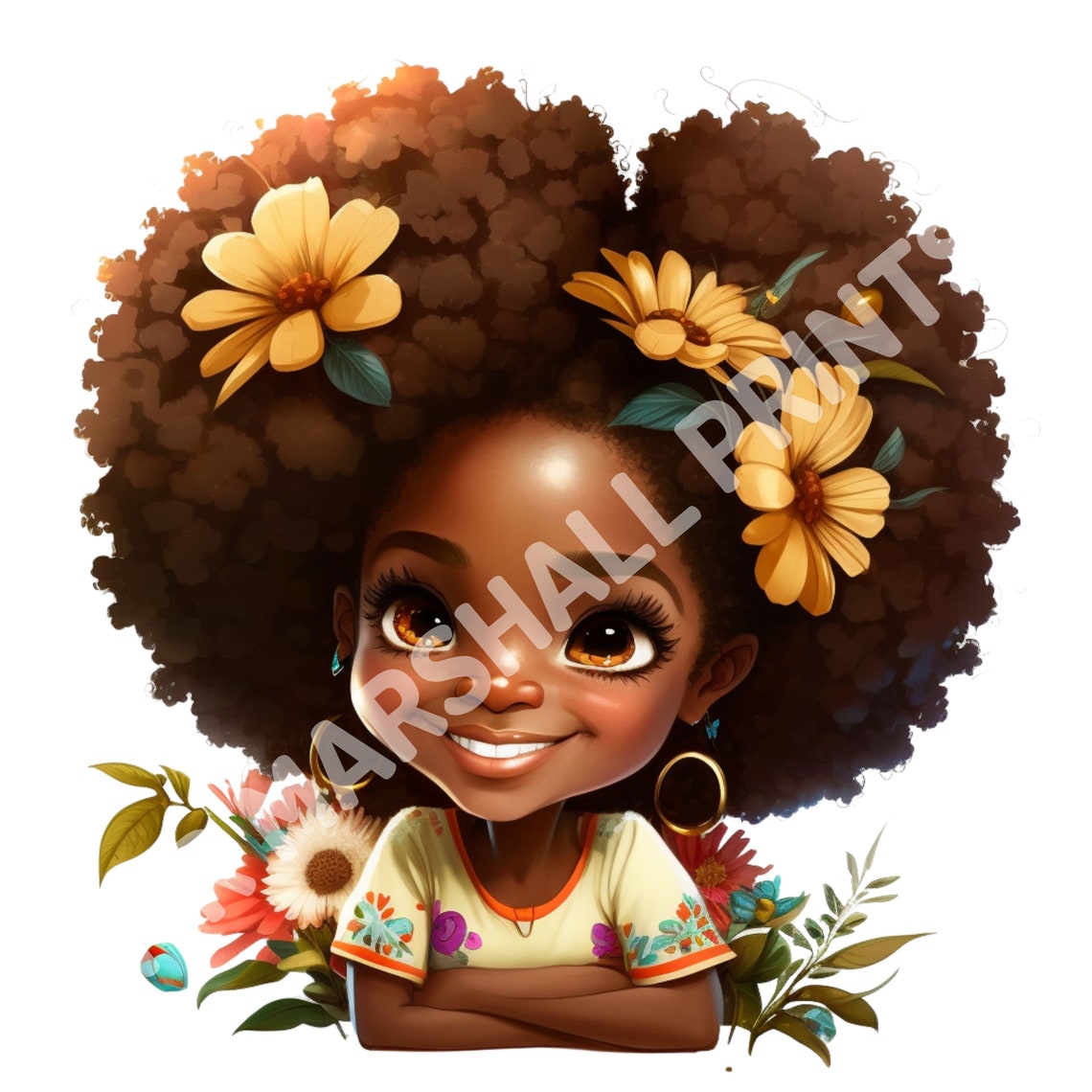 Black Girl Magic Png, Black Girl Clip Art, Digital Download Bundle ...