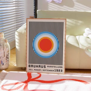 アートポスター オリジナルバウハウス展 エキシビジョンポスター バウハウス展ポスター