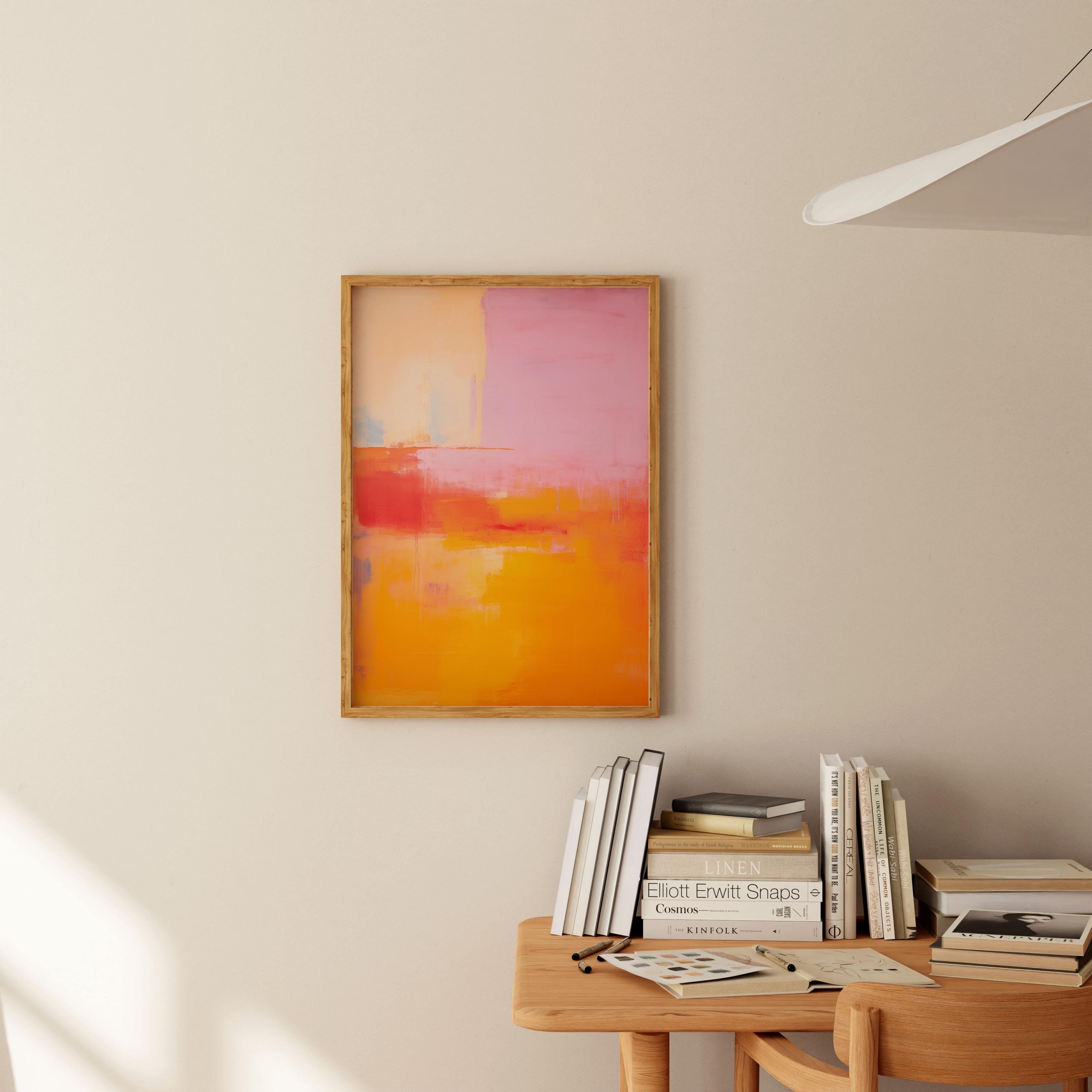Mark Rothko Pastels Mark Rothko Print, Pastel Geometric Abstract Wall Art, Living Room ...