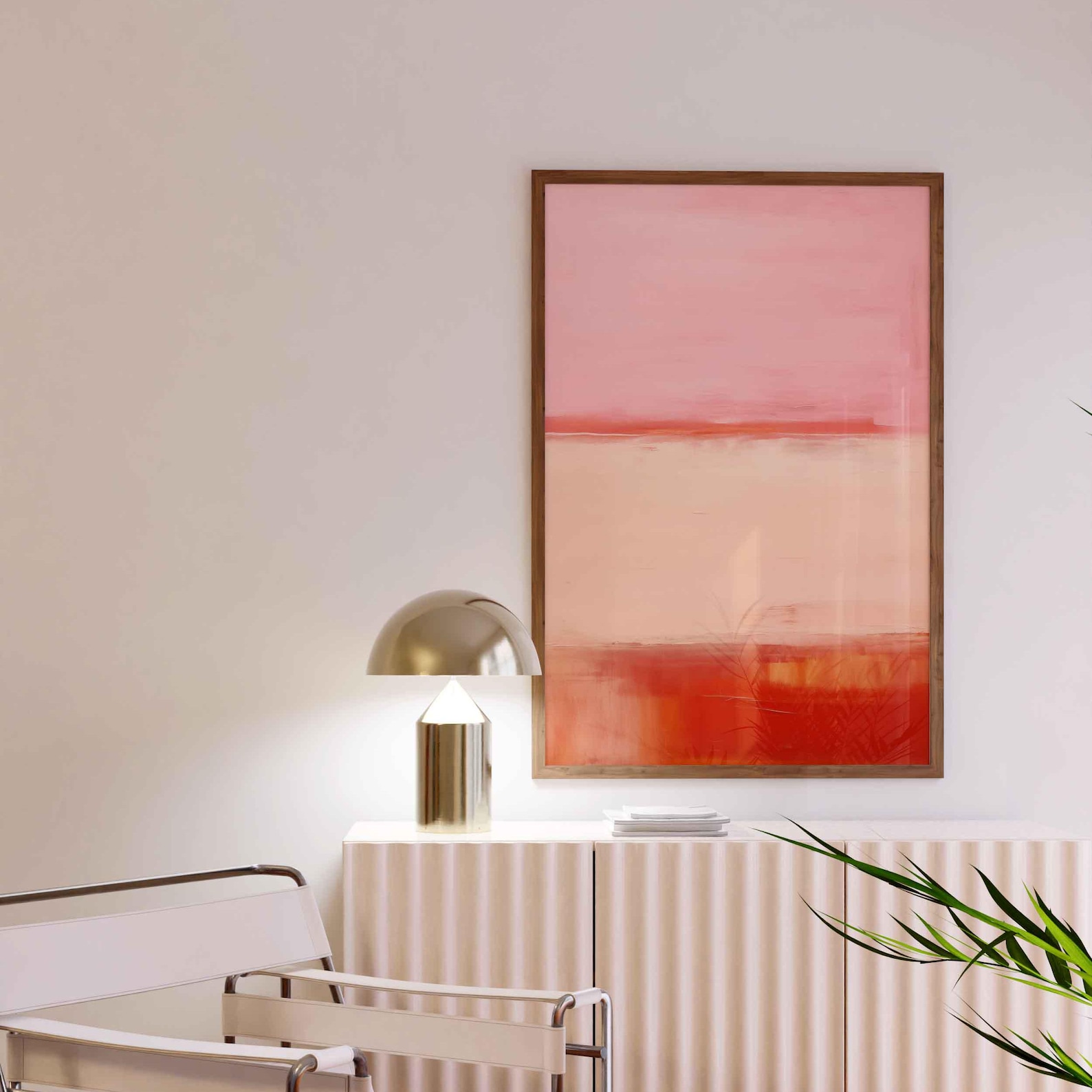 Mark Rothko Pastels Mark Rothko Print, Pastel Pink Beige Abstract Geometric Wall Art ...