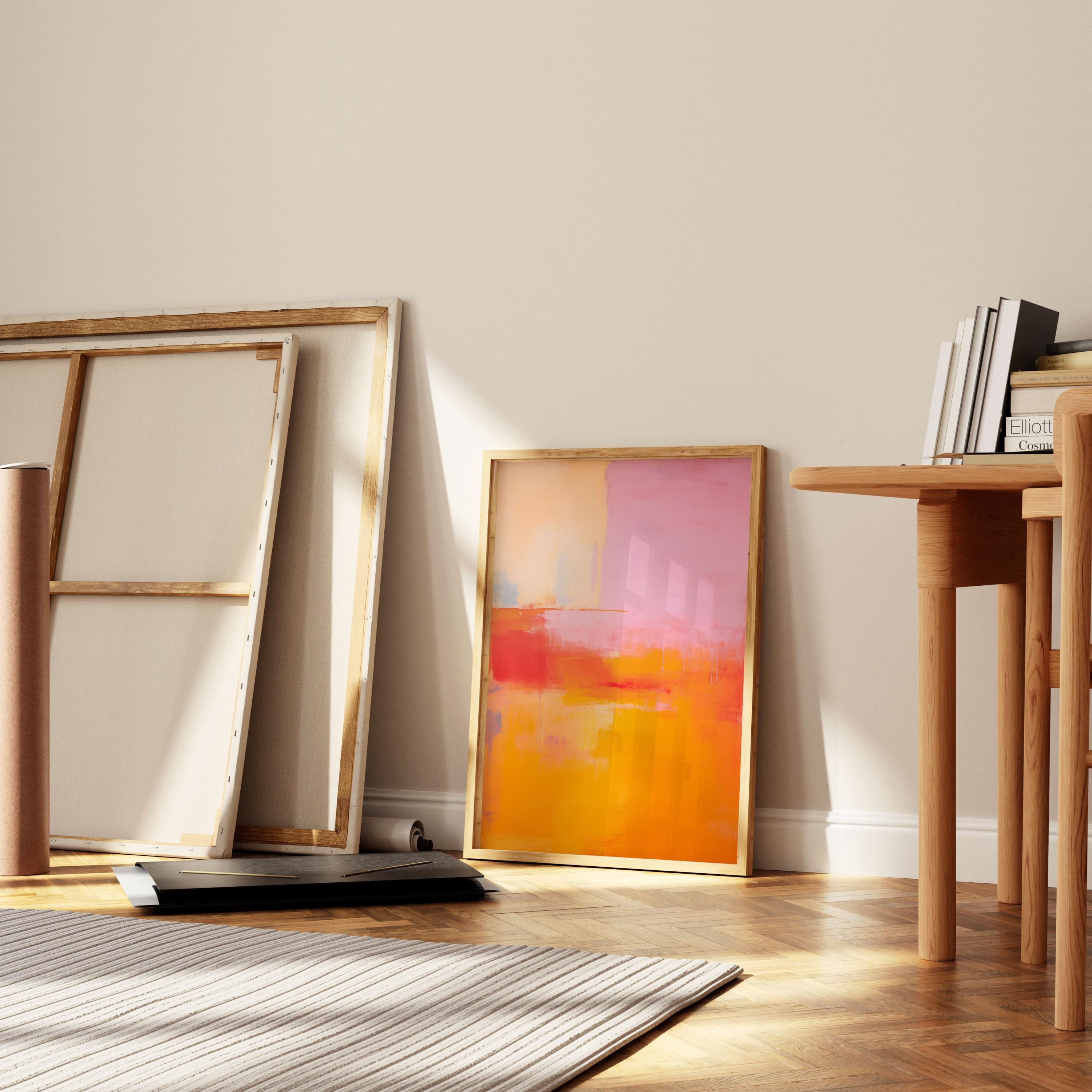 Mark Rothko Pastels Mark Rothko Print, Pastel Geometric Abstract Wall Art, Living Room ...