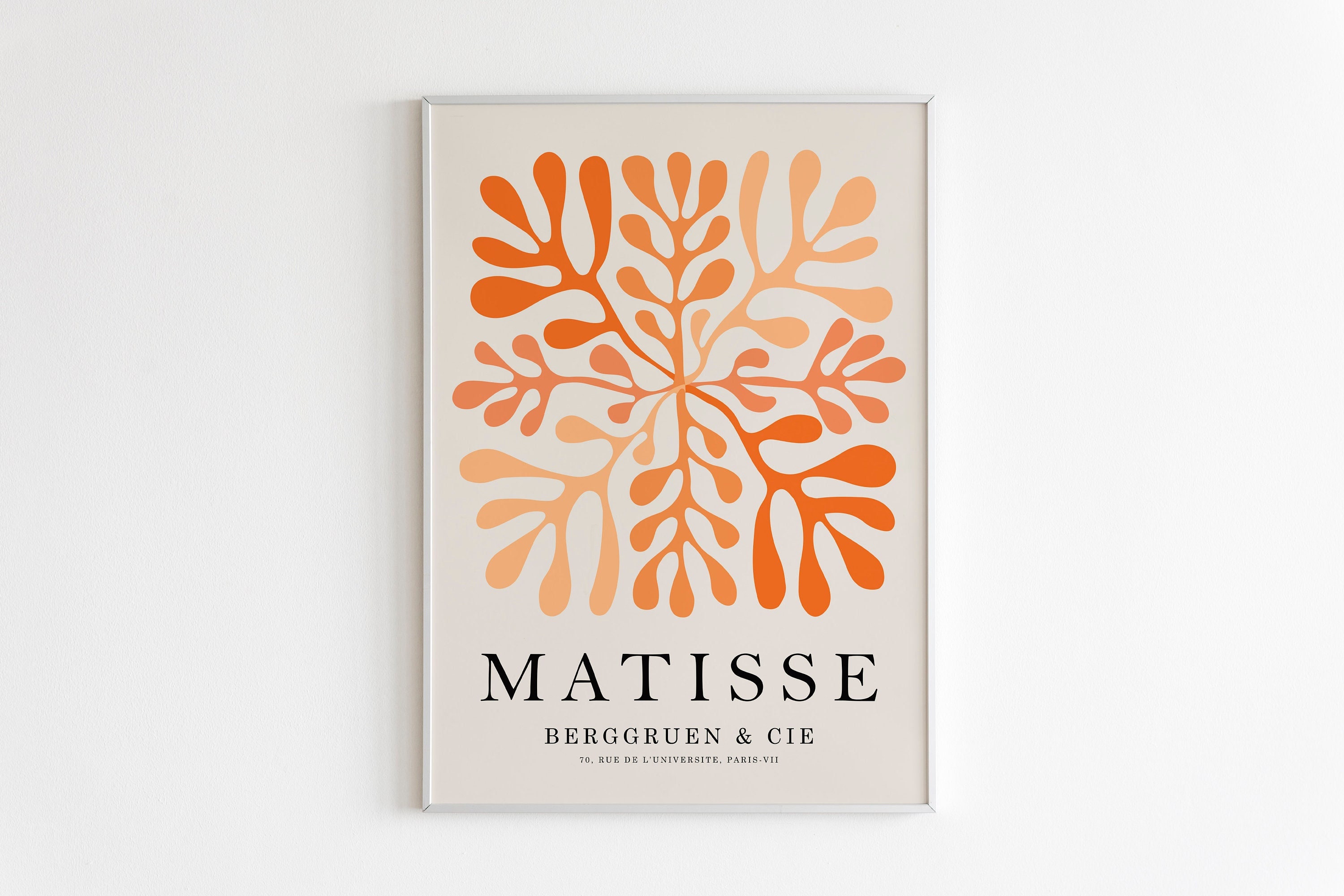 Sammenhængende Konkurrencedygtige plukke Henri Matisse Orange Wall Art Gallery Wall Set Orange - Etsy