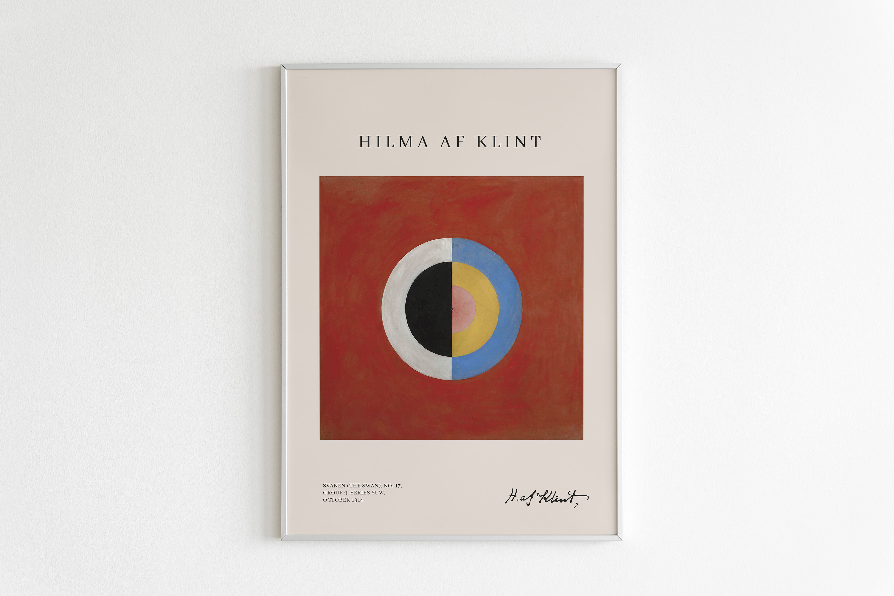 Hilma Af Klint Vintage Exhibition Art Poster Hilma Af Klint Etsy