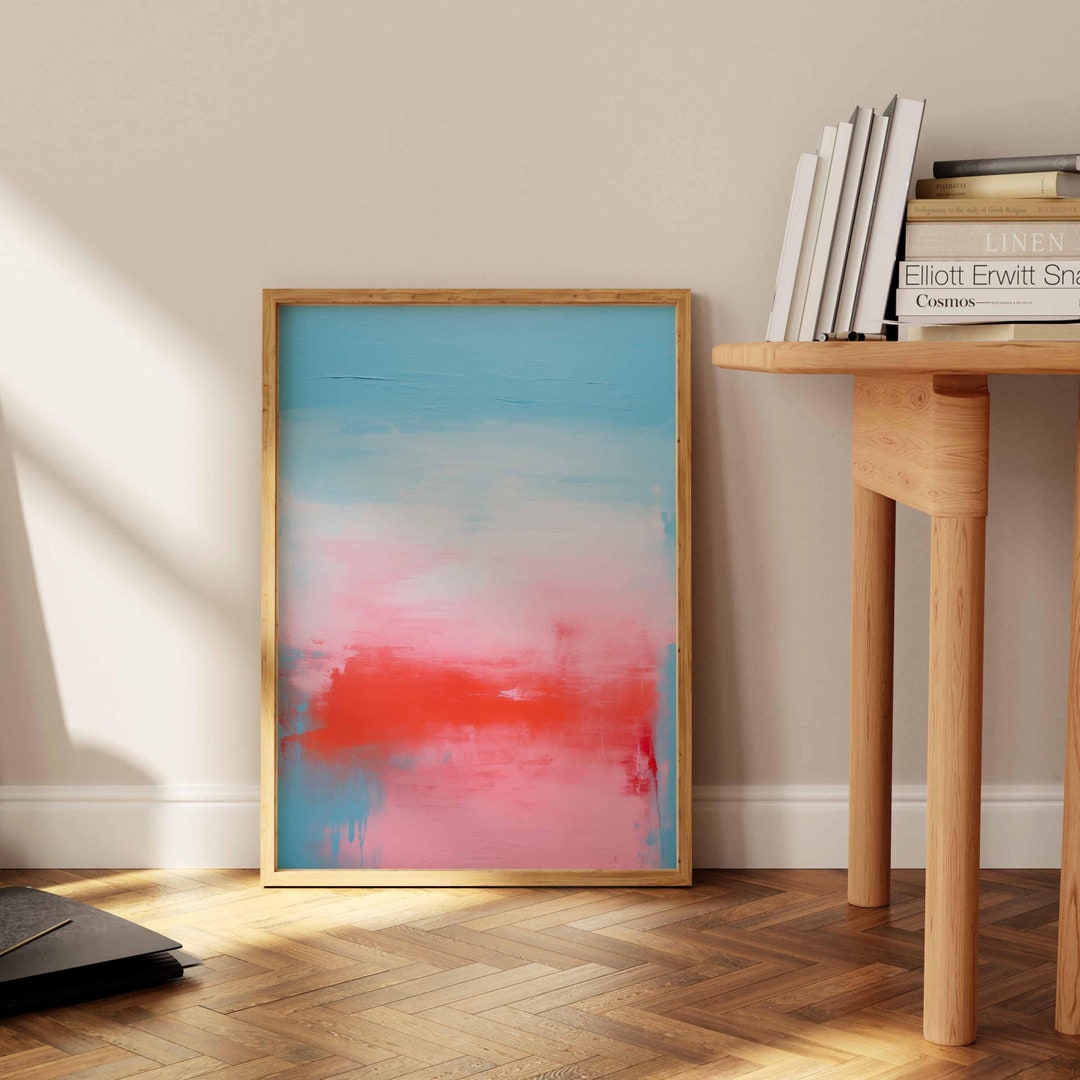Mark Rothko Pastels Mark Rothko Print, Pastel Abstract Wall Art, Geometric Illustration - Etsy