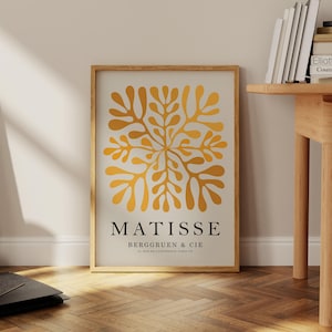 Senfgelb Bauhaus Poster, Große Wand Kunst, Wand Dekor, Mid Century Modern, Bunte Wand Kunst, Wohnzimmer Dekor Bauhaus Print