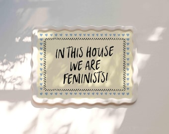 Feminist Quotes Print - Empowerment Poster, Trendy Wall Art