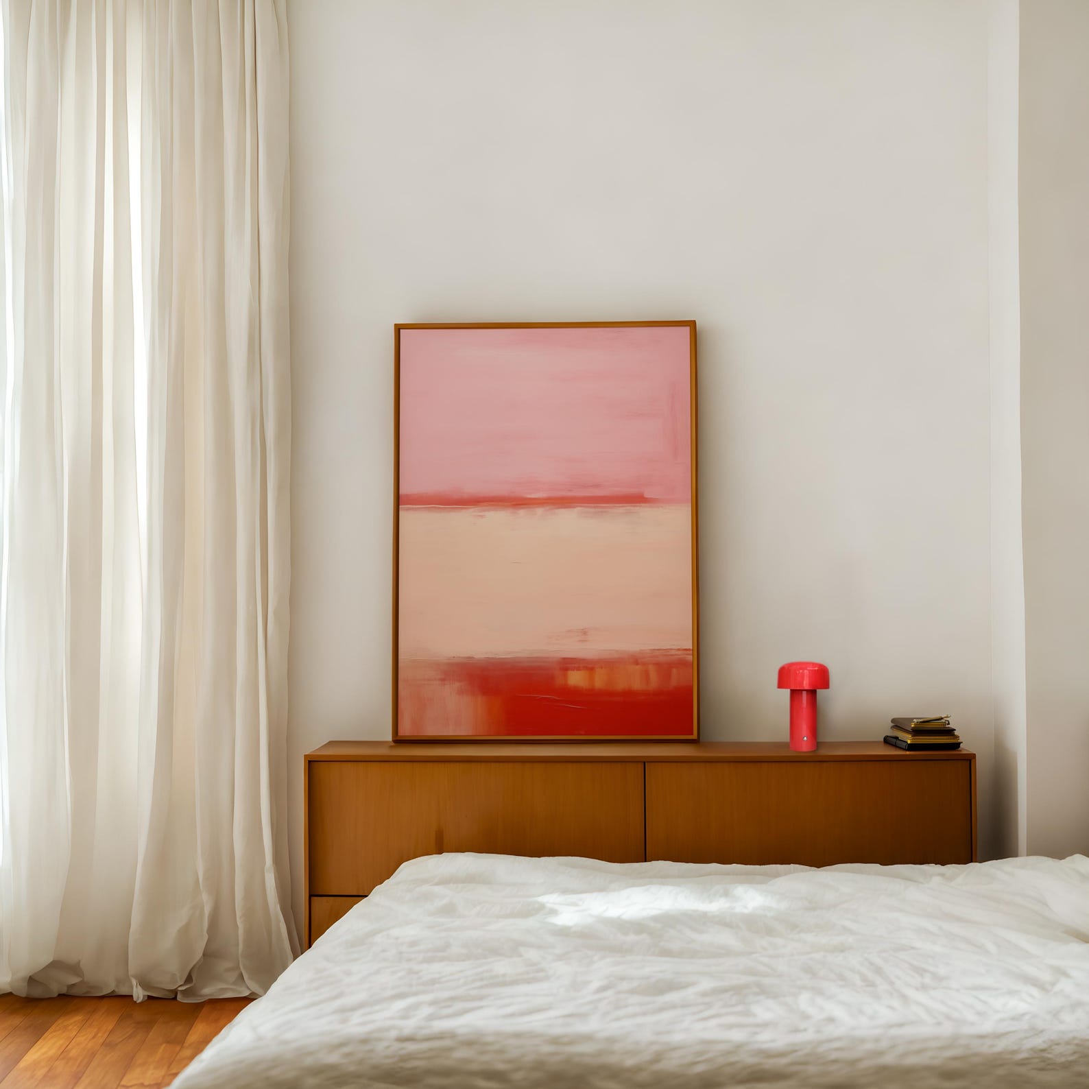 Mark Rothko Pastels Mark Rothko Print, Pastel Pink Beige Abstract Geometric Wall Art ...