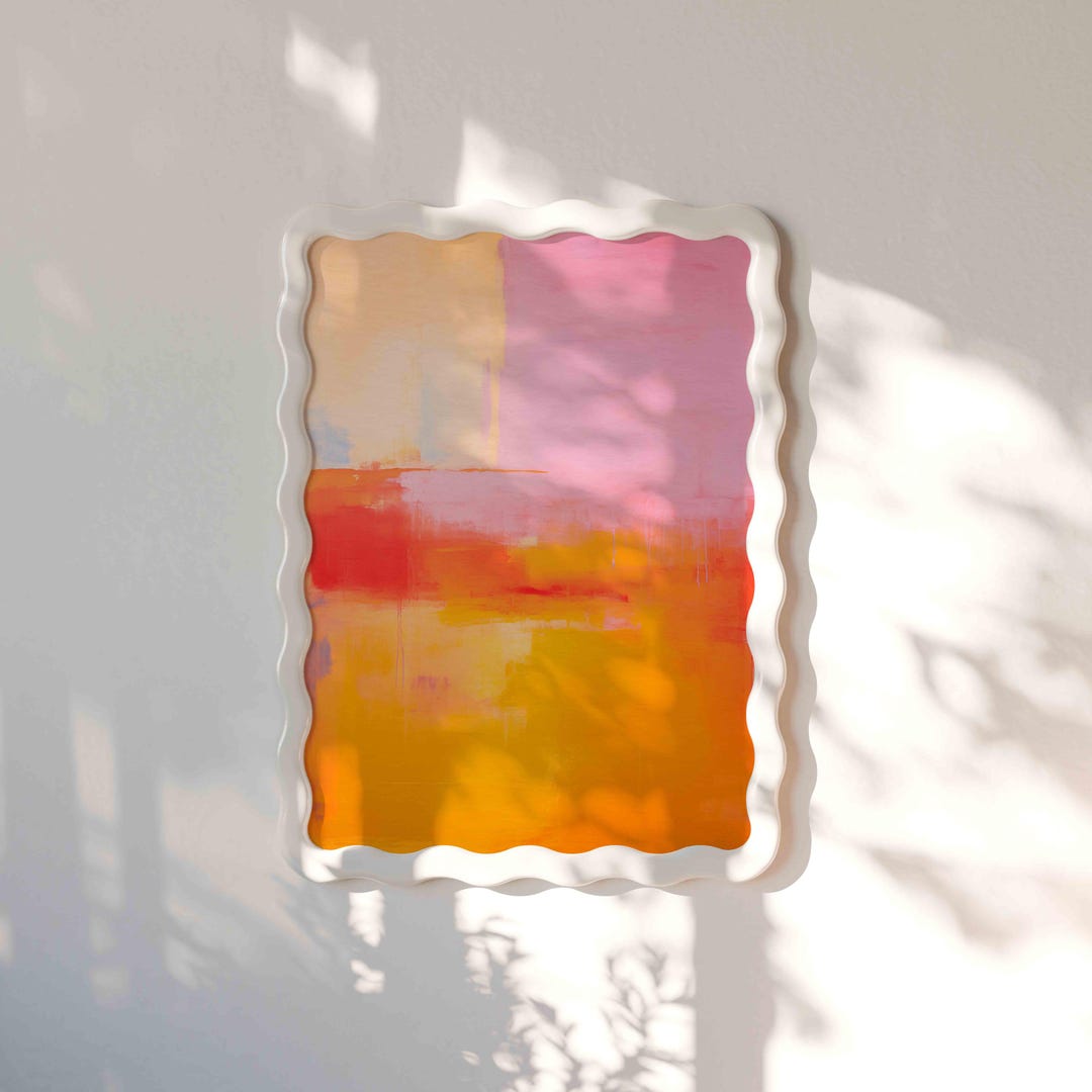 Mark Rothko Pastels Mark Rothko Print, Pastel Geometric Abstract Wall Art, Living Room ...