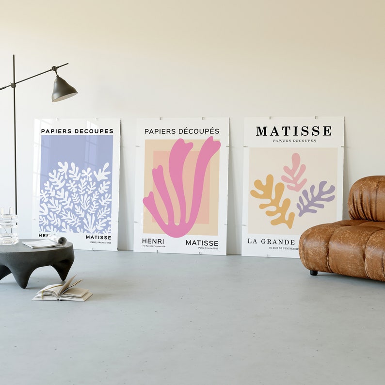 Set of 3 Henri Matisse Art Prints, Gallery Wall Decor - Etsy