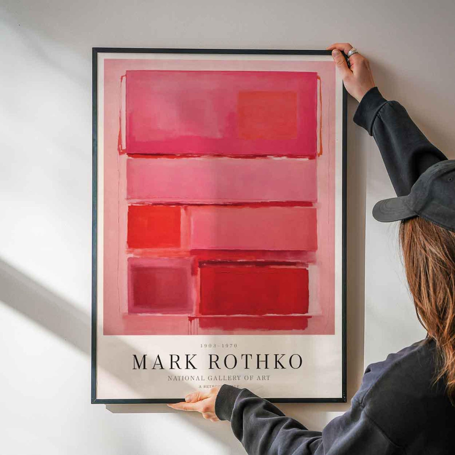 Mark Rothko Pastels Mark Rothko Inspired Abstract Art Print, Pastel Pink, Modern Gallery ...