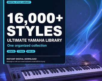 Yamaha Arranger Library | 8,730 Unique STY Styles + 7,151 MIDI Files