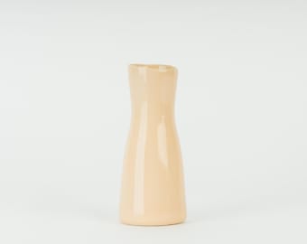 Small Ceramic Pale Pink Bud Vase, Handmade Stoneware Vase, Pottery Vase, Minimalist Flower Vase, Modern Home Décor, Handmade Gift