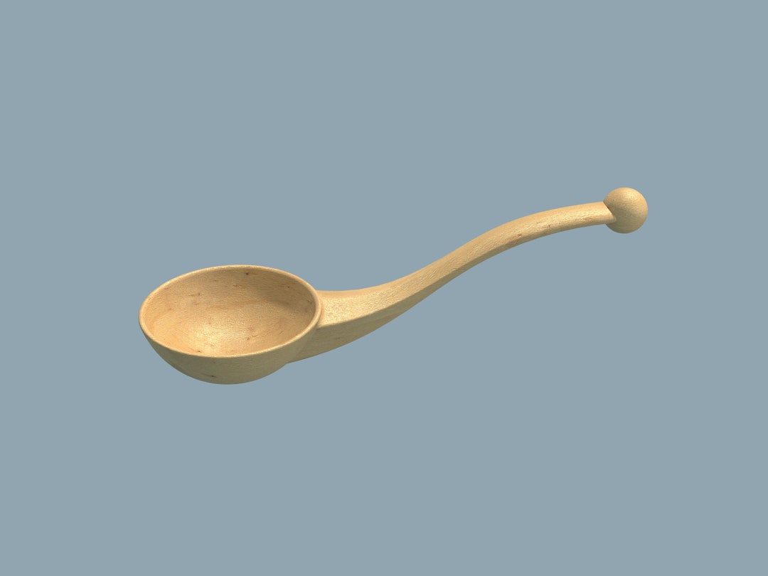 Wooden Spoon Template, Wood Carving Template, File for 3D Print and CNC ...