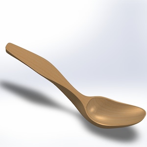 Wooden Spoon Template: Carving & CNC File (Digital Download)
