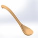 Wooden Spoon Template, Wood Carving Template, File for 3D Print and CNC ...